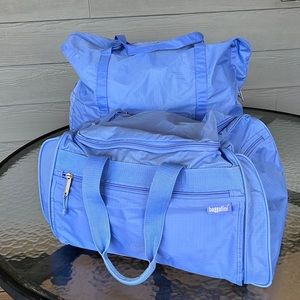 Baggallini nylon tote and duffel bag set.
